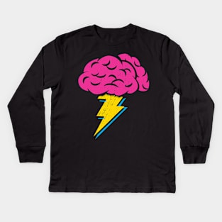 Brain Storm Kids Long Sleeve T-Shirt